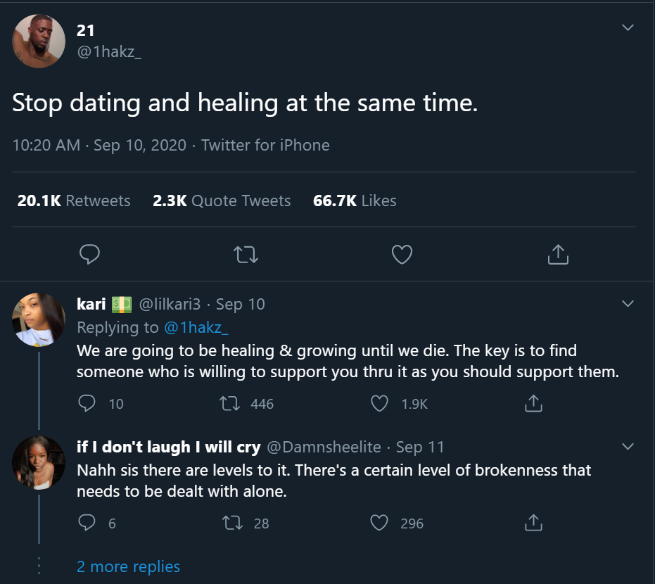 healing while in a relationship